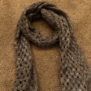 Soft gray scarf